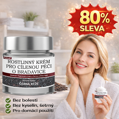 ✅ Pureluxo® Fekete Rizses Bőrregeneráló Krém 👨‍⚕️ (Szemölcsök, bőrkinövések, foltok és hiperpigmentáció kezelésére)✅✅